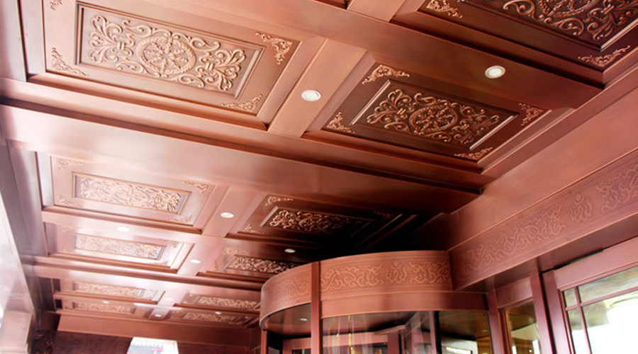 Khomo la Copper, - Copper-ceiling2