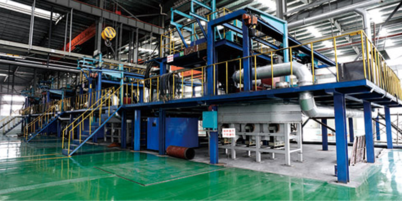 Upward-continuous-casting-machine